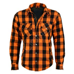 LZ-LMS-2001 Motorcycle Flannel Shirt