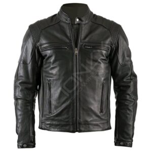 # LZ-MLJ-2006 Leather Jacket
