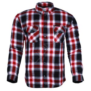 LZ-MMS-2001 Motorcycle Flannel Shirt