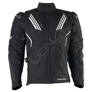 # SCRAMBLE Nylon Textile Jacket