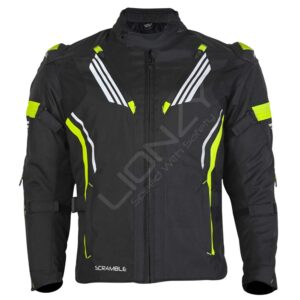 # SCRAMBLE Textile Jacket